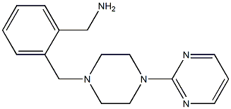 (2-{[4-(pyrimidin-2-yl)piperazin-1-yl]methyl}phenyl)methanamine 구조식 이미지