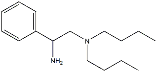 (2-amino-2-phenylethyl)dibutylamine Structure