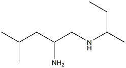 (2-amino-4-methylpentyl)(methyl)propan-2-ylamine Structure