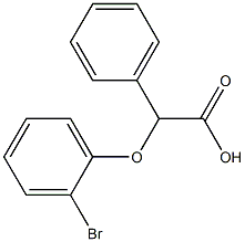 (2-bromophenoxy)(phenyl)acetic acid Structure