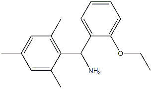 (2-ethoxyphenyl)(2,4,6-trimethylphenyl)methanamine 구조식 이미지