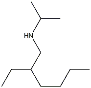 (2-ethylhexyl)(propan-2-yl)amine Structure