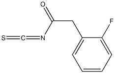 (2-fluorophenyl)acetyl isothiocyanate 구조식 이미지