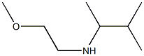 (2-methoxyethyl)(3-methylbutan-2-yl)amine 구조식 이미지