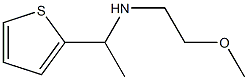 (2-methoxyethyl)[1-(thiophen-2-yl)ethyl]amine 구조식 이미지