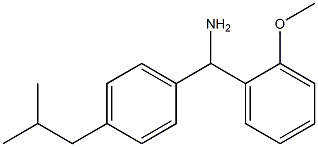 (2-methoxyphenyl)[4-(2-methylpropyl)phenyl]methanamine Structure