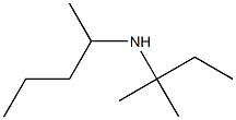 (2-methylbutan-2-yl)(pentan-2-yl)amine Structure