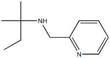 (2-methylbutan-2-yl)(pyridin-2-ylmethyl)amine Structure