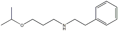 (2-phenylethyl)[3-(propan-2-yloxy)propyl]amine Structure