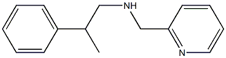 (2-phenylpropyl)(pyridin-2-ylmethyl)amine 구조식 이미지