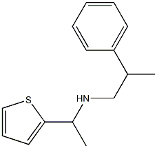 (2-phenylpropyl)[1-(thiophen-2-yl)ethyl]amine 구조식 이미지