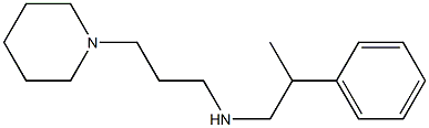(2-phenylpropyl)[3-(piperidin-1-yl)propyl]amine 구조식 이미지