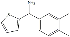 (3,4-dimethylphenyl)(thiophen-2-yl)methanamine 구조식 이미지