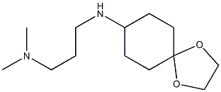 (3-{1,4-dioxaspiro[4.5]decan-8-ylamino}propyl)dimethylamine Structure