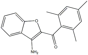 (3-amino-1-benzofuran-2-yl)(mesityl)methanone 구조식 이미지