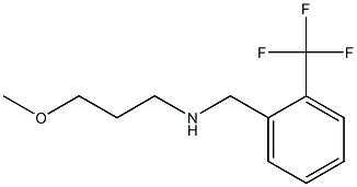 (3-methoxypropyl)({[2-(trifluoromethyl)phenyl]methyl})amine Structure