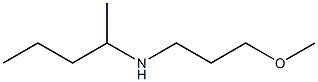 (3-methoxypropyl)(pentan-2-yl)amine 구조식 이미지