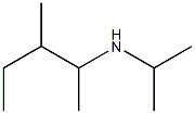 (3-methylpentan-2-yl)(propan-2-yl)amine Structure