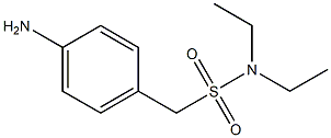 (4-aminophenyl)-N,N-diethylmethanesulfonamide Structure