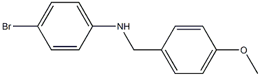 (4-bromophenyl)(4-methoxyphenyl)methylamine 구조식 이미지