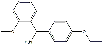 (4-ethoxyphenyl)(2-methoxyphenyl)methanamine 구조식 이미지