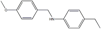 (4-ethylphenyl)(4-methoxyphenyl)methylamine Structure
