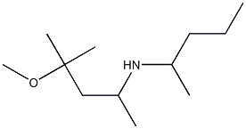 (4-methoxy-4-methylpentan-2-yl)(pentan-2-yl)amine 구조식 이미지