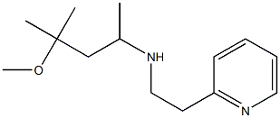 (4-methoxy-4-methylpentan-2-yl)[2-(pyridin-2-yl)ethyl]amine Structure