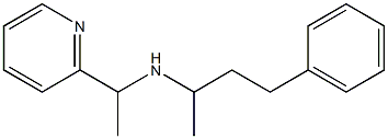 (4-phenylbutan-2-yl)[1-(pyridin-2-yl)ethyl]amine 구조식 이미지