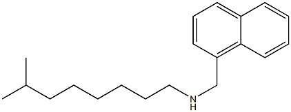 (7-methyloctyl)(naphthalen-1-ylmethyl)amine 구조식 이미지