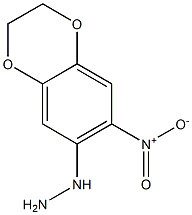 (7-nitro-2,3-dihydro-1,4-benzodioxin-6-yl)hydrazine Structure