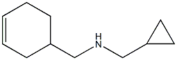 (cyclohex-3-en-1-ylmethyl)(cyclopropylmethyl)amine 구조식 이미지