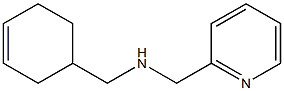 (cyclohex-3-en-1-ylmethyl)(pyridin-2-ylmethyl)amine Structure