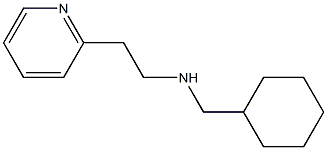 (cyclohexylmethyl)[2-(pyridin-2-yl)ethyl]amine Structure