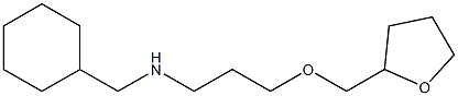 (cyclohexylmethyl)[3-(oxolan-2-ylmethoxy)propyl]amine Structure