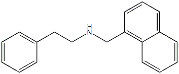 (naphthalen-1-ylmethyl)(2-phenylethyl)amine Structure