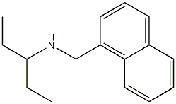 (naphthalen-1-ylmethyl)(pentan-3-yl)amine Structure