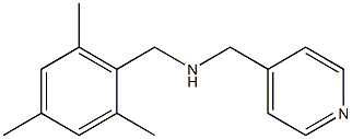 (pyridin-4-ylmethyl)[(2,4,6-trimethylphenyl)methyl]amine Structure