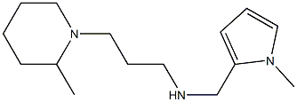 [(1-methyl-1H-pyrrol-2-yl)methyl][3-(2-methylpiperidin-1-yl)propyl]amine 구조식 이미지