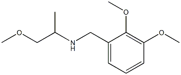 [(2,3-dimethoxyphenyl)methyl](1-methoxypropan-2-yl)amine Structure