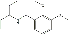 [(2,3-dimethoxyphenyl)methyl](pentan-3-yl)amine 구조식 이미지