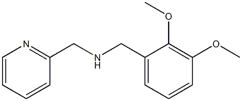 [(2,3-dimethoxyphenyl)methyl](pyridin-2-ylmethyl)amine Structure