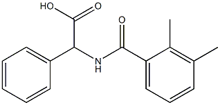 [(2,3-dimethylbenzoyl)amino](phenyl)acetic acid 구조식 이미지
