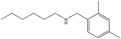 [(2,4-dimethylphenyl)methyl](hexyl)amine 구조식 이미지