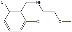 [(2,6-dichlorophenyl)methyl](2-methoxyethyl)amine Structure