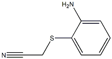 [(2-aminophenyl)thio]acetonitrile Structure