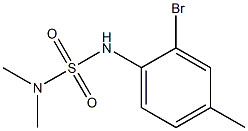 [(2-bromo-4-methylphenyl)sulfamoyl]dimethylamine 구조식 이미지