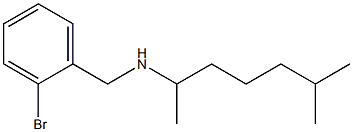 [(2-bromophenyl)methyl](6-methylheptan-2-yl)amine 구조식 이미지