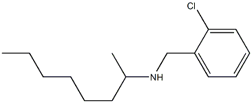 [(2-chlorophenyl)methyl](octan-2-yl)amine Structure