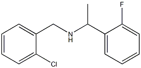 [(2-chlorophenyl)methyl][1-(2-fluorophenyl)ethyl]amine Structure
